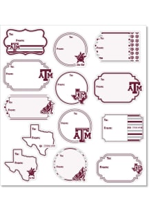 Texas A&M Aggies Team Logo 8"x10" Gift Tags
