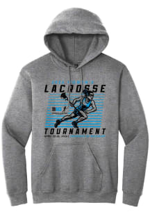 Summit Sportswear Big Ten Mens Graphite 2026 Women's Lacrosse Tournament Long Sleeve Hoodie