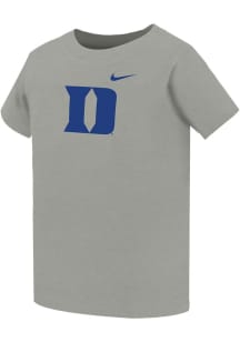 Nike Duke Blue Devils Toddler Anthracite Primary Logo Short Sleeve T-Shirt