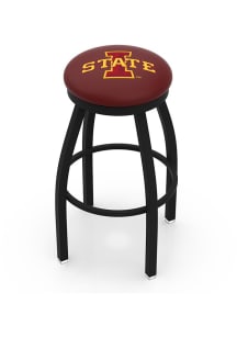 Iowa State Cyclones Black Pub Stool - Black