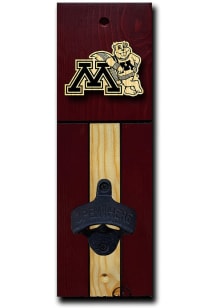 Minnesota Golden Gophers Mounted Wood  Utensils