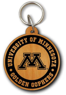 Minnesota Golden Gophers Wood Lanyard - Red