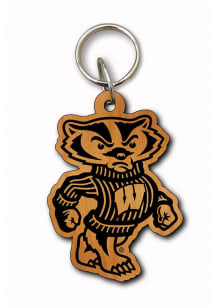 Wisconsin Badgers Wood Lanyard -