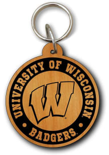 Wisconsin Badgers Wood Lanyard -
