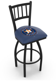 Houston Astros Swivel Counter Pub Stool - Black