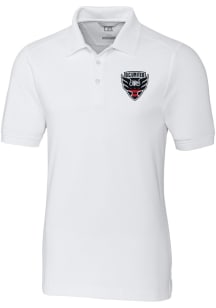 Cutter and Buck DC United White Advantage Pique Big and Tall Polo