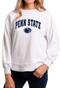 Flying Colors Penn State Nittany Lions Womens Ash Yvette Crew Sweatshirt