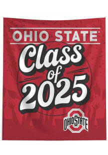 Ohio State Buckeyes Class of 2025 50x60 Tapestry Blanket