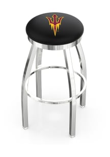 Arizona State Sun Devils Pitchfork Chrome Pub Stool - Silver