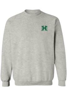 Vive La Fete Hawaii Warriors Womens Grey Impressions Crew Sweatshirt