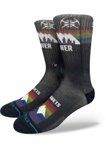 Denver Nuggets Stance 2025 City Edition Mens Crew Socks