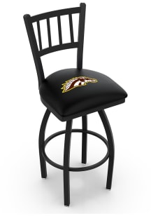 Western Michigan Broncos Swivel Counter Pub Stool - Black