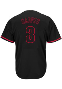 Philadelphia Phillies Black Pop Jersey Big and Tall