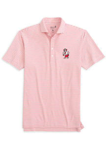 Johnnie O Carolina Hurricanes Mens Red Stetsons Stormy Short Sleeve Fashion Polo