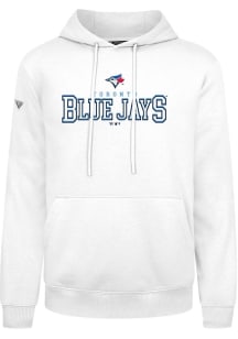 Levelwear Toronto Blue Jays Mens White Podium Journey Long Sleeve Hoodie