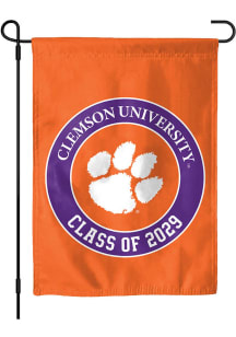 Clemson Tigers Class of 2029 Garden Flag - Orange