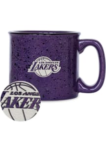 Los Angeles Lakers Campfire Ceramic Mug - Gold