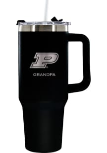 The Memory Company Purdue Boilermakers Grandpa 40oz Stainless Steel Tumbler - Black