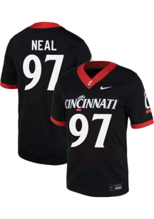 Kamron Neal  Nike Cincinnati Bearcats Black Football NIL Game Football Jersey