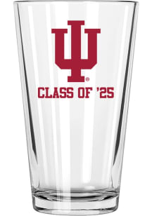 Indiana Hoosiers Class of 2025 16 oz Pint Glass - White