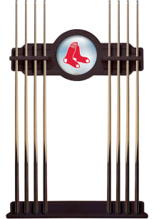 Boston Red Sox Solid Wood Cue Rack Pool Table