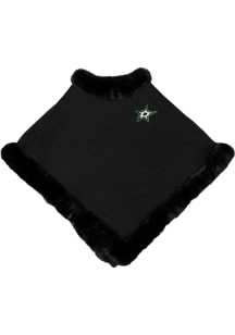 Dallas Stars Fur Trim Poncho