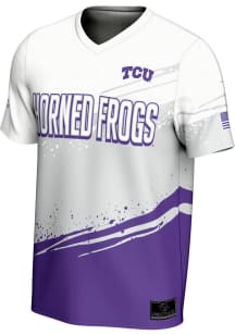 ProSphere TCU Horned Frogs Mens Purple Flag Soccer Jersey