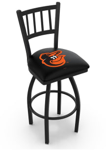 Baltimore Orioles Swivel Counter Pub Stool - Black