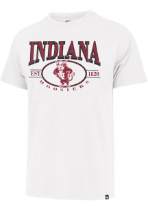 47 Indiana Hoosiers White Deluxia Franklin Short Sleeve Fashion T Shirt