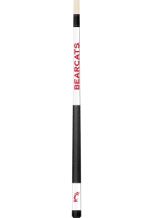 Cincinnati Bearcats White Laser Pool Cue
