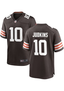 Quinshon Judkins  Nike Cleveland Browns Brown Home Football Jersey