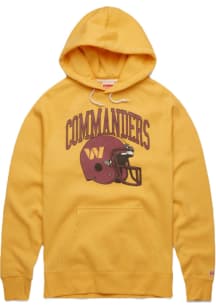 Homage Washington Commanders Mens Gold Helmet Fashion Hood