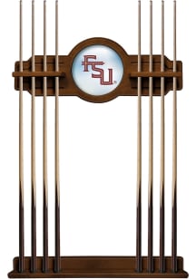 Florida State Seminoles Script Solid Wood Cue Rack Pool Table