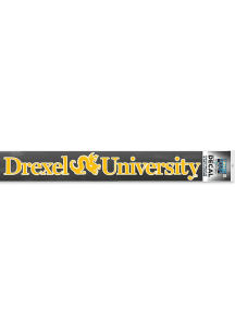 Drexel Dragons Long Text Auto Strip - Navy Blue