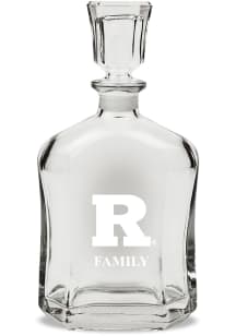 Rutgers Scarlet Knights Family Whiskey Decanter Decanter