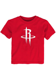 Houston Rockets Toddler Red Primary Logo Short Sleeve T-Shirt
