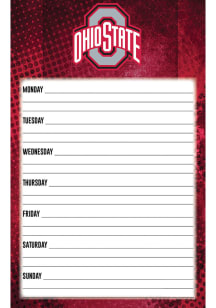 Ohio State Buckeyes Weekly Panner Notebook and Folder - Red