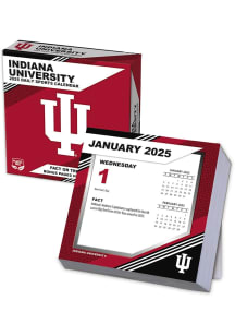 Indiana Hoosiers 2025 Box Calendar Calendar