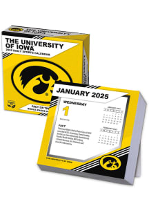 Iowa Hawkeyes 2025 Box Calendar Calendar
