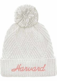 Legacy Harvard Crimson White Bridger Womens Knit Hat