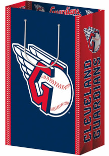 Cleveland Guardians 9x13 Matte Navy Blue Gift Bag