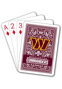 Washington Commanders Logo Playing Cards