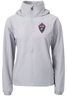 Cutter and Buck Colorado Rapids Womens Grey Charter Eco Pullover