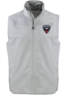 Cutter and Buck DC United Big and Tall Grey Charter Mens Vest