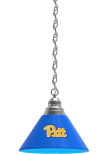 Pitt Panthers Single Silver Billiard Lamp