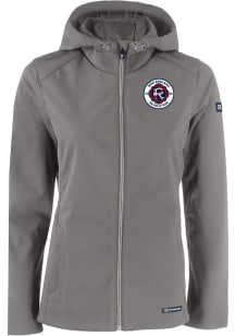 Cutter and Buck New England Revolution Womens Graphite Evoke Light Weight Jacket