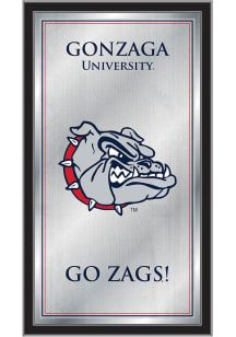 Gonzaga Bulldogs Fight Song Hanging Back Bar Mirror