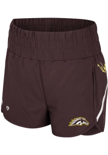 Colosseum Western Michigan Broncos Womens Brown Levitation Shorts