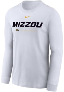 Nike Missouri Tigers White Legend Shooting Long Sleeve T-Shirt