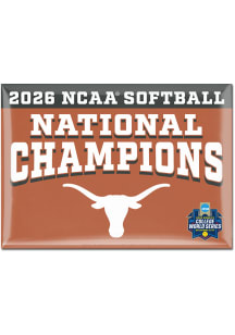 Texas Longhorns 2x3 2026 Womens College World Series Champs Magnet